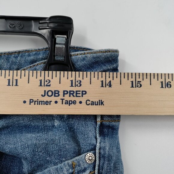 Zara Basic Z1975 Mid-Rise Raw Hem Denim Skinny Ankle Jeans Size 4 Women Blue - Picture 7 of 12